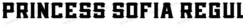 Princess Sofia Regul字体转换